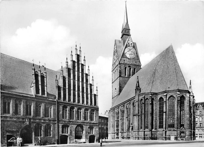 BG1720 hannover altes rathaus und marktkirche   CPSM 14x9.5cm  germany