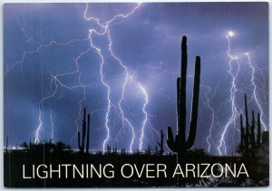 Postcard - Lighting Over Arizona