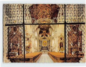 Postcard Basilika, Unsere Liebe Frau unter den vier Säulen zu Wilten - Austria