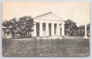 State View~Arlington VA~Lee Mansion-Front View~Arlington Natl Cemetery~Vtg PC