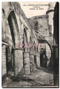 Around Brest - Pointe Saint Mathieu - Ruins of the Abbey - Old Postcard