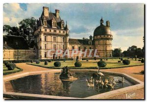 Postcard Modern Wonders of the Loire Valley Chateau Valencay Indre XVI XVII c...