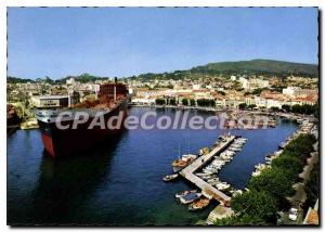 Modern Postcard La Ciotat Port And Chantlerts Naval tanker Nivose