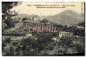 Old Postcard Levens Line Tram Tour around Nice