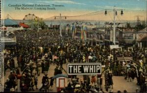 Toronto Exhibition The Midway Old Postcard