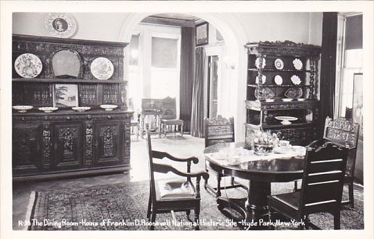 New York Hyde Park Dining Room Home Of Franklin D Roosevelt National Historic...