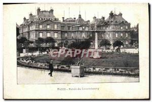 Old Postcard Paris Palais du Luxembourg