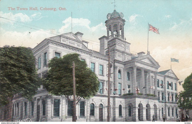 COBOURG , Ontario , Canada , 1900-10s ; Town Hall