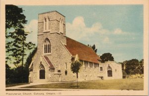 Presbyterian Church Cobourg ON Ontario Unused PECO Postcard G49 *as is