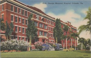 Postcard Orange Memorial Hospital Orlando FL