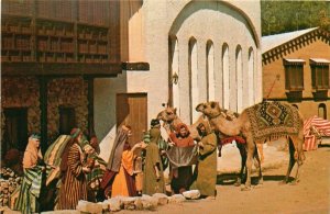 A Street in Jerusalem About 33 ad A Scene From Great Passion Play  Vtg Postcard