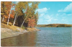 1973 Scene Near Inverness Trailer Park, Three Mile Lake, Windermere, Muskoka ON