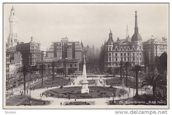 RP, Plaza Mayo, Buenos Aires, Argentina, 1920-1940s