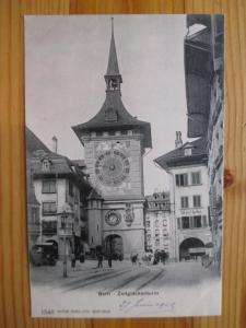 Early 1900s Switzerland Photo Postcard - Bern - Zeitglockenturm (ZZ134)