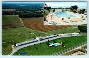 SYLVANIA, Georgia GA ~ Roadside HOLIDAY MOTEL Screven County c1960s  Postcard