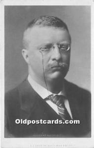 Real Photo President Theodore Roosevelt Unused 