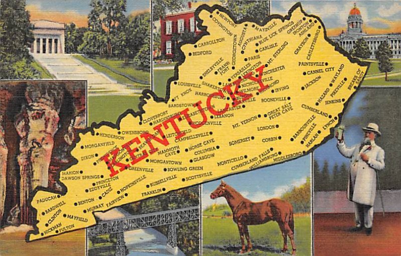 KY Map KY State Map KY