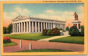 postcard Nashville, TN - The Parthenon, Centennial Park