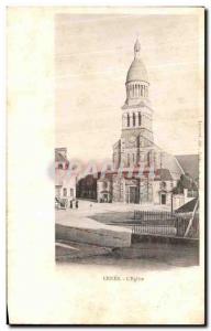 Old Postcard The Church Ernee