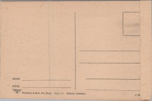 Netherlands Breda Veemarktstraat Vintage Postcard C394