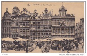 La Grand' Place, BRUXELLES, Belgium, 1900-1910s