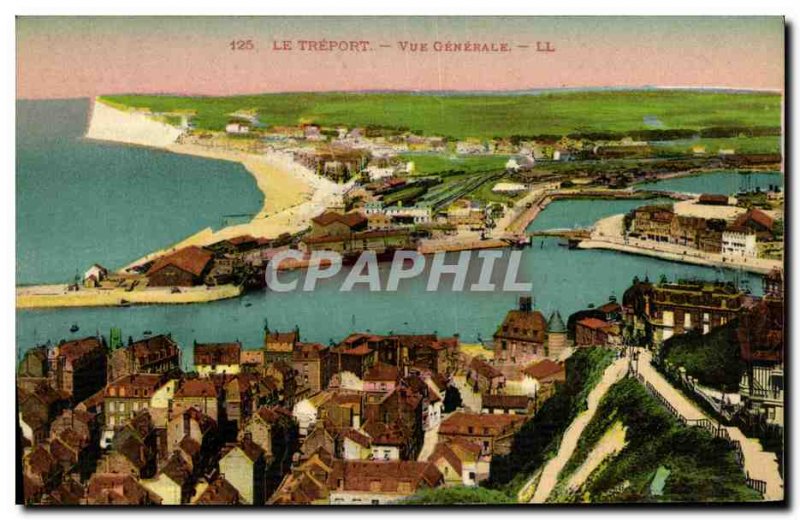 Old Postcard Treport Vue Generale