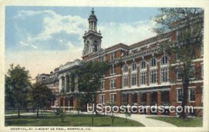 Hospital, St Vincent De Paul - Norfolk, Virginia