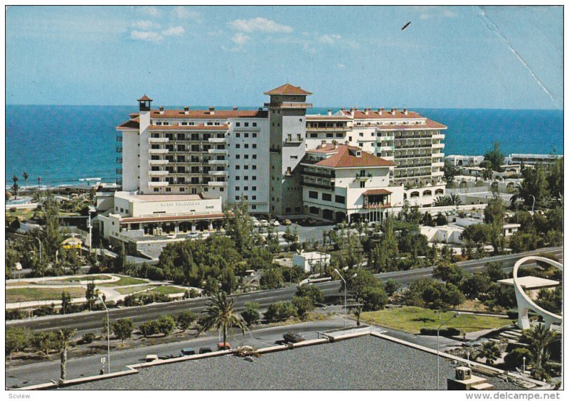Aerial View, Tamarindos Hotel, GRAN CANARIA, Islas Canarias, Spain, 50-70's