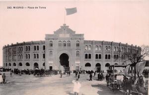 B92406 madrid plaza de toros spain real photo