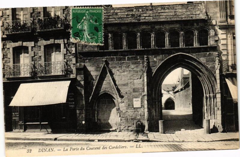 CPA DINAN - La Porte du Couvent des Cordeliers (230012)