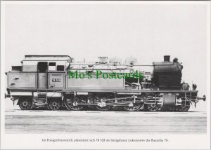 German Railway Postcard-Deutscher Zug,Lokomotive,Eisenbahn (Modern repro)RR19697