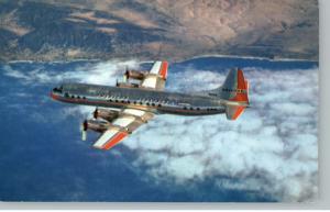 American Airlines Airplane Ad Postcard