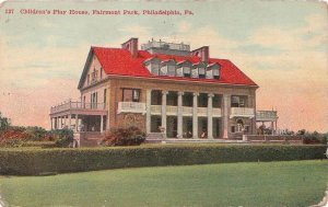Postcard Children's Play House Fairmount Park Philadelphia PA