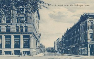 DUBUQUE , Iowa , 1908 ; Main Street North From 9th
