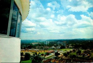 Malaysia Kuala  Lumpur Federal Hotel View From Revolving Bintang Lounge