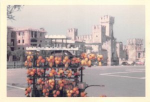 Lot257 kodakolor print italy rome trieste orange seller stand