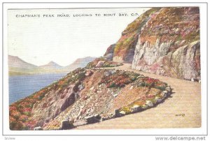 Chapman's Peak Road, Looking To Hout Bay, Cape Town, South Africa, 1900-1910s