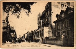 CPA HOULGATE Rue des Bains et Hotel Royal (1258328)