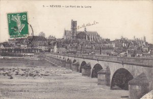 France Nevers Le Pont de la Loire 1912