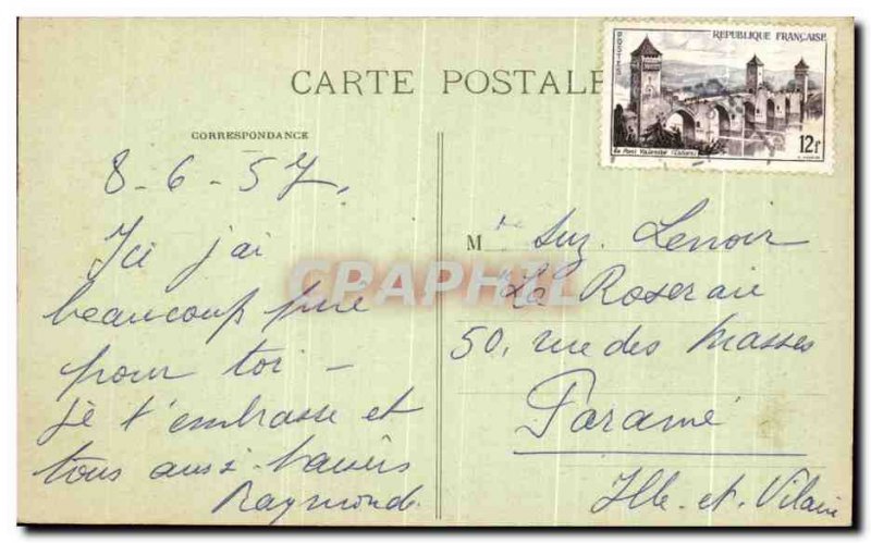 Postcard Modern Buglose Chapel of Miracles