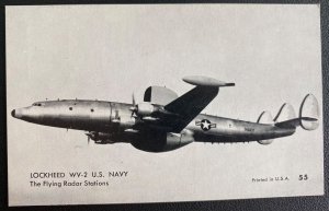 Mint USA Real Picture Postcard Lockheed WV-2 US Navy Flying Radar