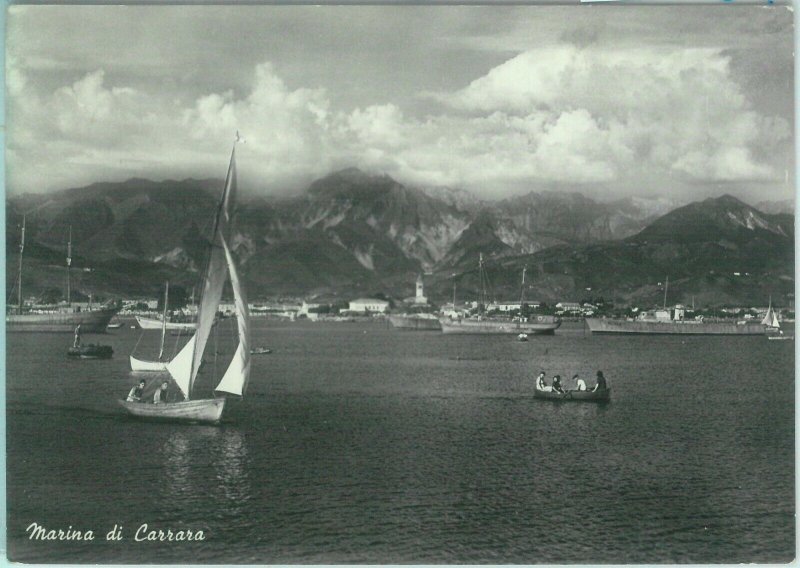 85897  - CARTOLINA d'Epoca - Marina di MASSA CARRARA   1953