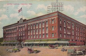 Postcard Hotel Loyal Omaha Nebraska 1909