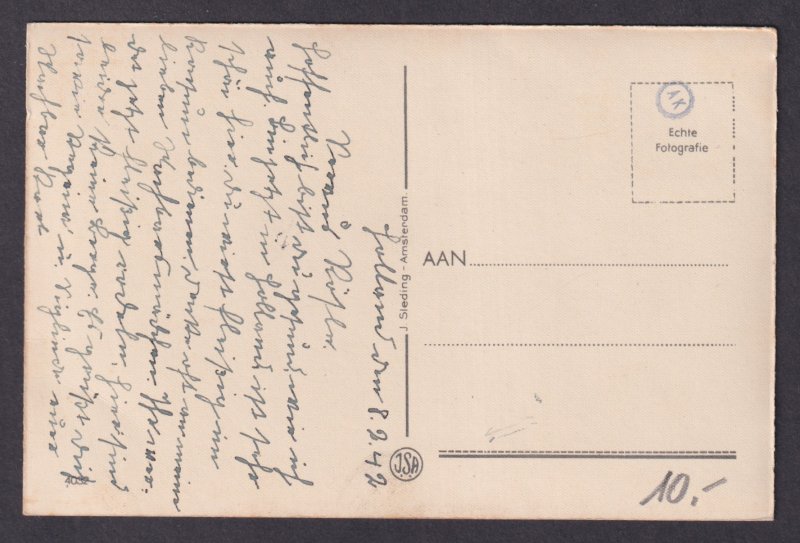 Vintage Postcard Netherlands Rotterdam Benthuizerstraat