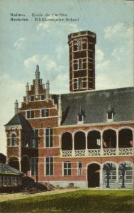 belgium, MECHELEN MALINES, Ecole de Carillon, Klokkenspeler-School (1910s)