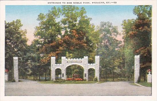 Kentucky Paducah Entrance To Bob Noble Park