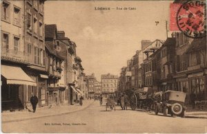 CPA LISIEUX - Rue de CAEN (140695)