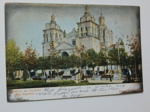 Vintage Cathedral de Cordoba Argentina Postcard