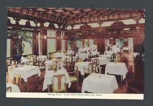 Ca 1939 PPC Japan Fujiya Hotel Dining Room Mint