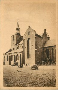 c1910 Postcard; Randers Denmark St. Mortens Kirke Church Scandinavia unposted